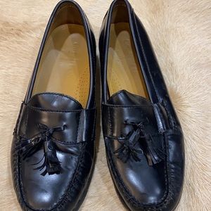 Black leather Cole haan x Nike air